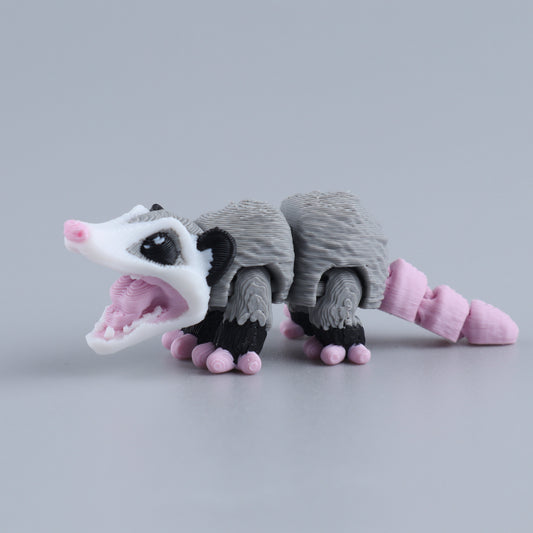 3D Printed Mini Fidget Creature Toy Pack ā Articulated Party Favor Gift