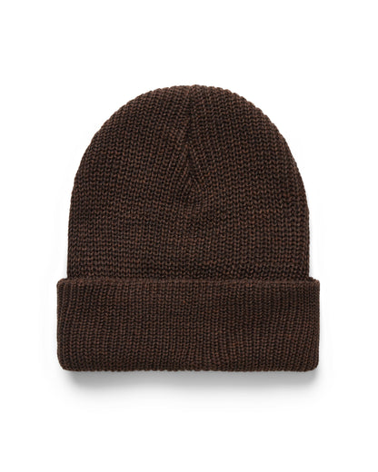 'YOU ARE ON NATIVE LAND' RIBBED BEANIE