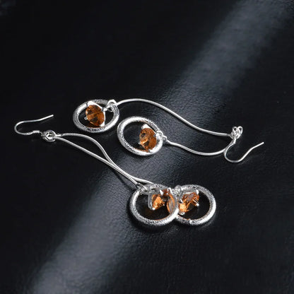 Andara 925 Sterling Silver Crystal Zircon Stud Earrings | Elegant Wedding Jewelry for Women