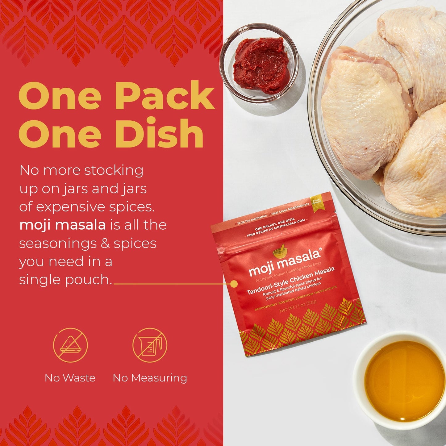 The Perfect Starter Set — 3 Indian Dinners | Free Shipping