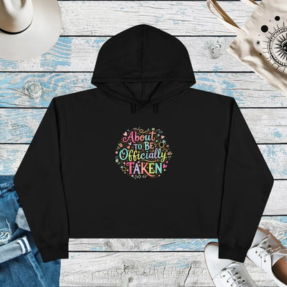 Pastel Bloom Cropped Hoodie Soft Luxe Comfort - Dipaliz