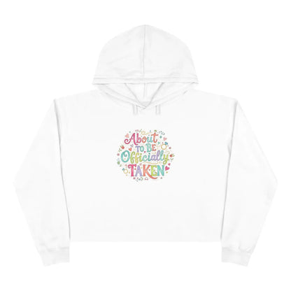 Pastel Bloom Cropped Hoodie Soft Luxe Comfort - Dipaliz