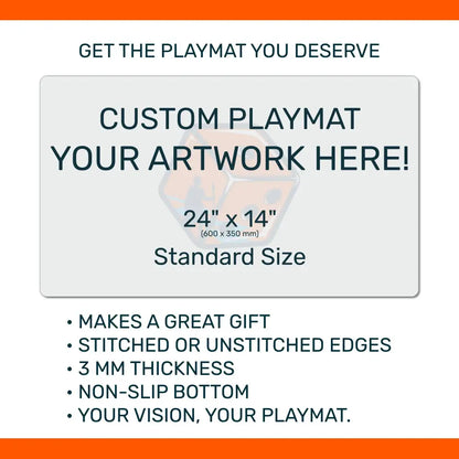 Custom 24" x 14" Playmat