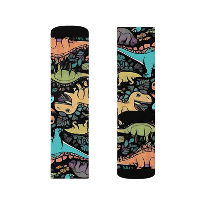 Dinosaur Socks – Sublimation Eco-friendly - Dipaliz