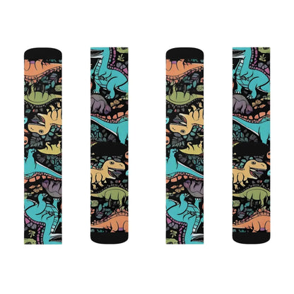 Dinosaur Socks – Sublimation Eco-friendly - Dipaliz