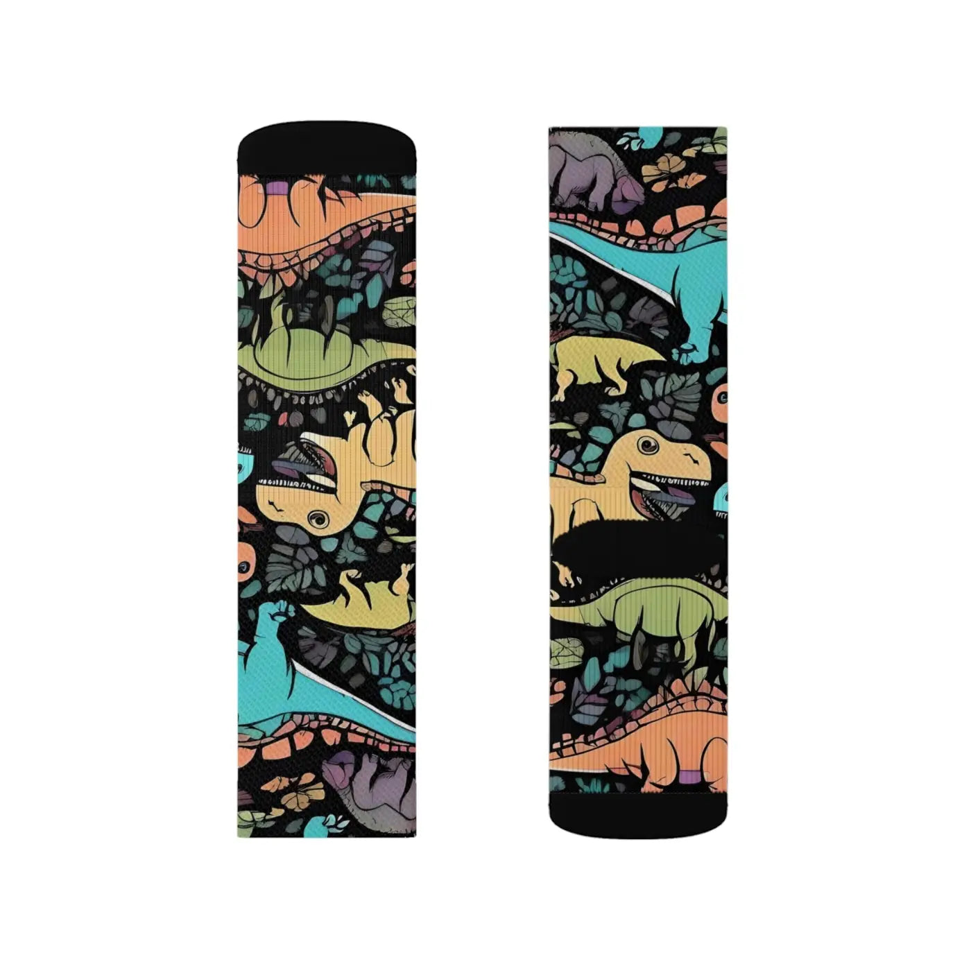 Dinosaur Socks – Sublimation Eco-friendly - Dipaliz