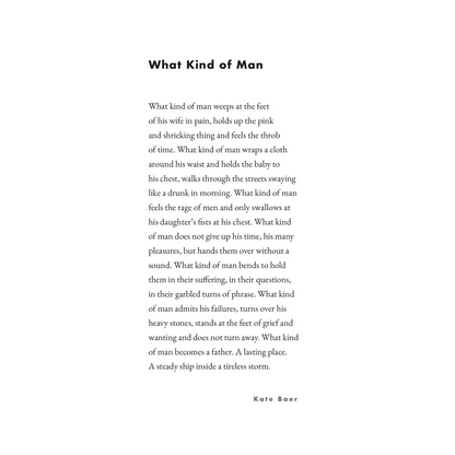 5x7in Kate Baer Poems | FREE SHIPPING