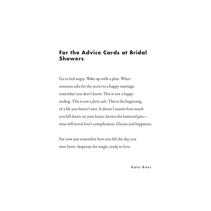 5x7in Kate Baer Poems | FREE SHIPPING