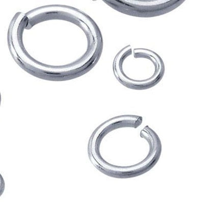 Sterling Silver Round Split Jump Ring