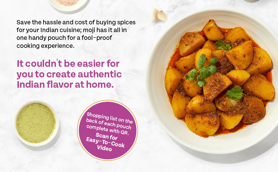 The Perfect Starter Set — 3 Indian Dinners | Free Shipping